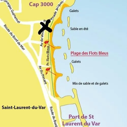 Apartsuite Jardin Cap 3000 Bord De Apartment Saint-Laurent-du-Var